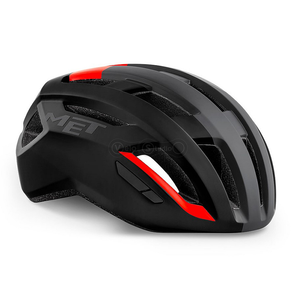 Шлем MET Vinci Mips Black Red Matt L
