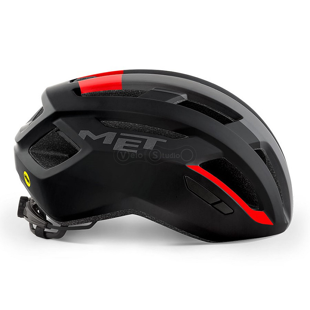 Шлем MET Vinci Mips Black Red Matt L
