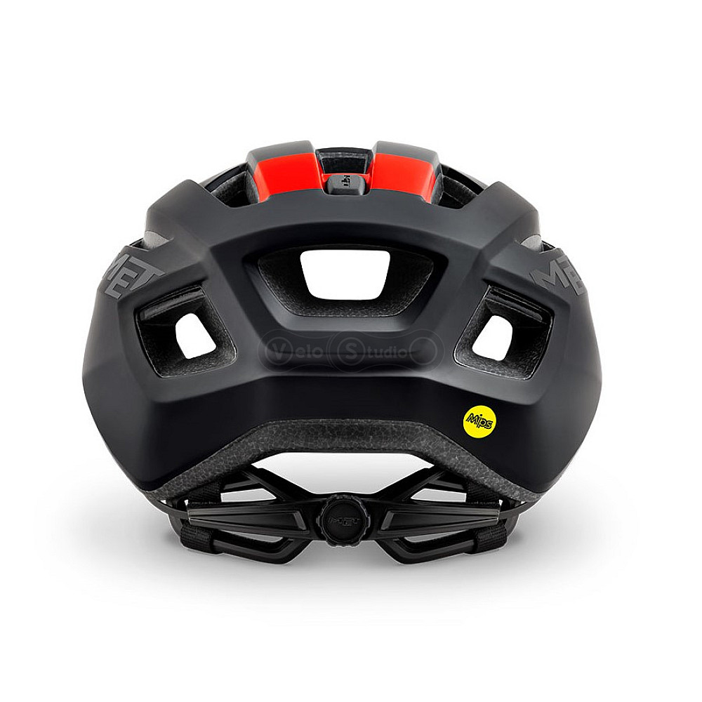 Шлем MET Vinci Mips Black Red Matt L