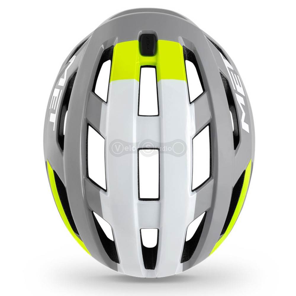 Шолом MET Vinci Mips Gray Fluo Yellow Glossy L