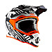Шлем O`Neal 2SRS Helmet Spyde 2.0 Black/White/Orange L (59/60 см)