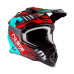 Шлем O`Neal 2SRS Helmet Spyde 2.0 Black/Teal/Red L (59/60 см)