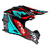 Шлем O`Neal 2SRS Helmet Spyde 2.0 Black/Teal/Red L (59/60 см)