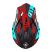 Шлем O`Neal 2SRS Helmet Spyde 2.0 Black/Teal/Red L (59/60 см)