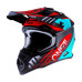 Шлем O`Neal 2SRS Helmet Spyde 2.0 Black/Teal/Red L (59/60 см)