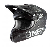 Шлем O`Neal 5SRS Polyacrylite Helmet HR Black/White L (59/60 см)