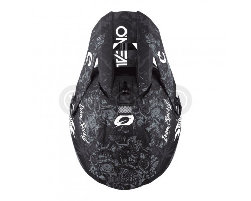 Шлем O`Neal 5SRS Polyacrylite Helmet HR Black/White M (57/58 см)