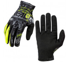 Вело перчатки O`Neal Matrix Glove Ride Black Neon Yellow размер L