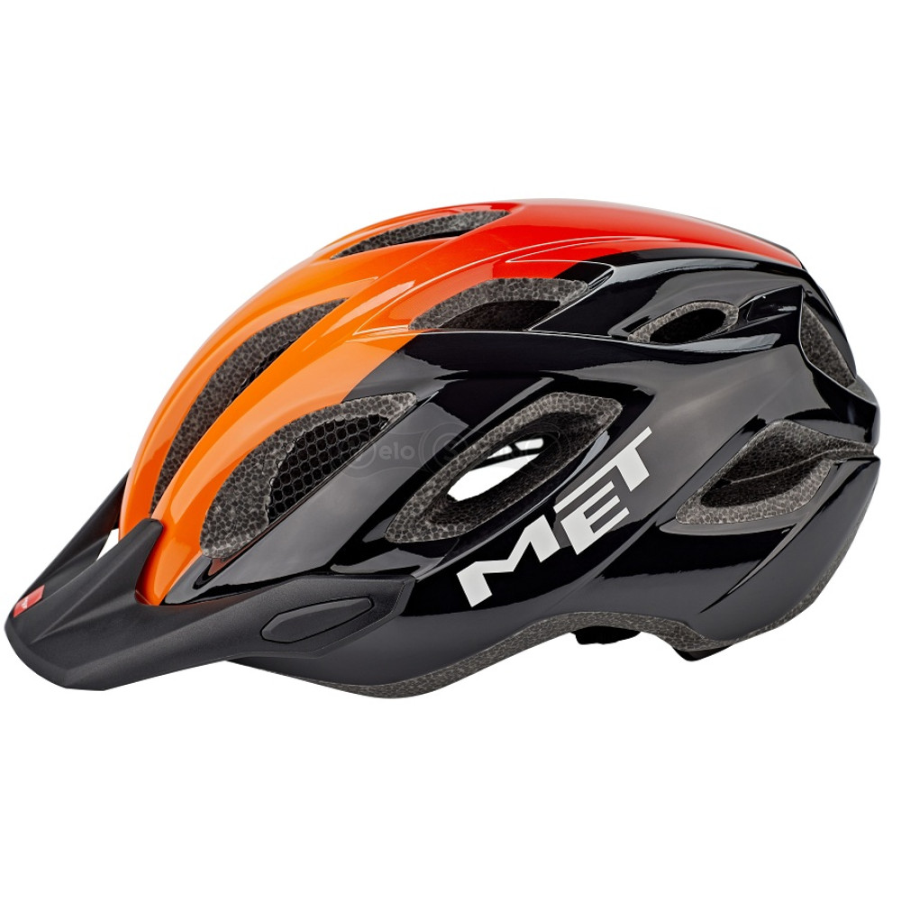 Вело шлем MET Crossover Black Orange XL (60-64 см)