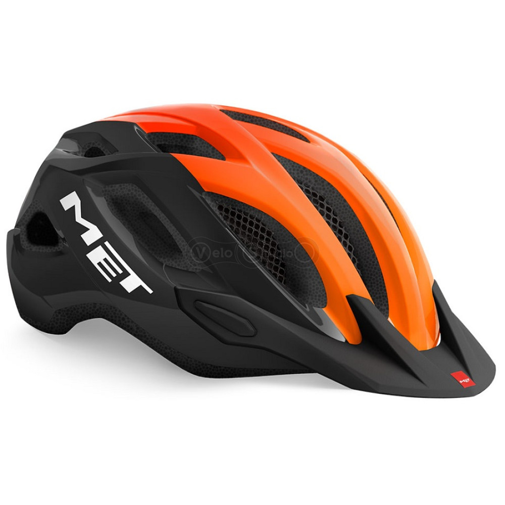 Вело шлем MET Crossover Black Orange XL (60-64 см)