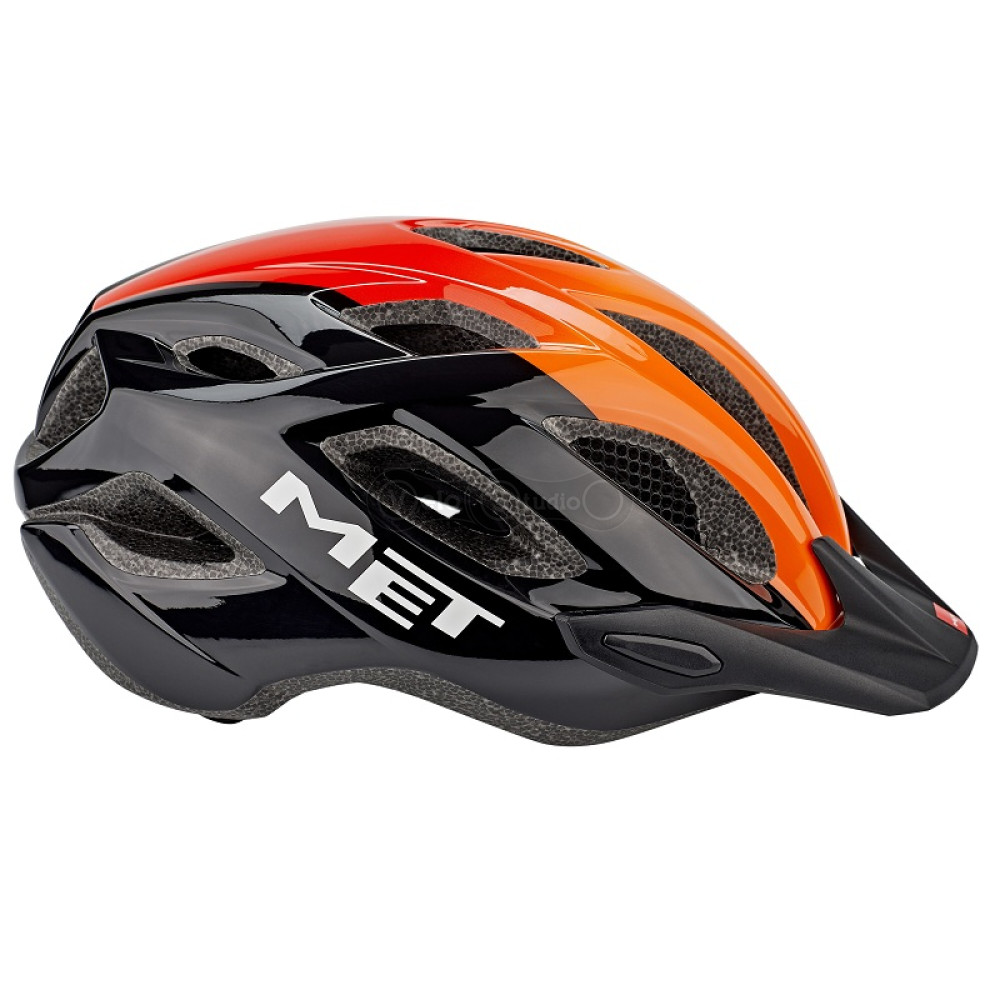Вело шлем MET Crossover Black Orange XL (60-64 см)