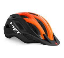 Вело шолом MET Crossover Black Orange XL (60-64 см)
