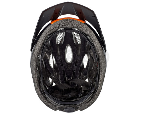 Вело шолом MET Crossover Black Orange XL (60-64 см)