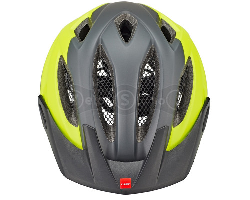 Вело шолом MET Crossover Fluo Yellow Gray M (52-59 см)