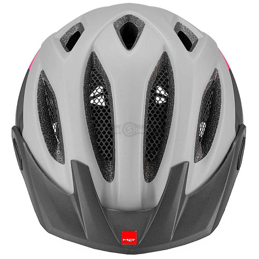 Вело шолом MET Crossover Gray Pink Matt M (52-59 см)
