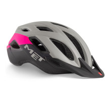 Вело шлем MET Crossover Gray Pink Matt M (52-59 см)