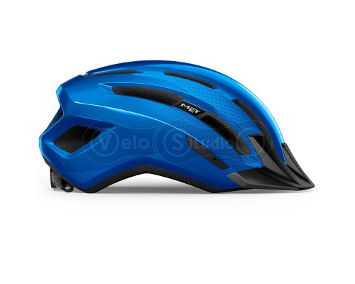Вело шлем MET Downtown Blue Glossy S/M (52-58 см)