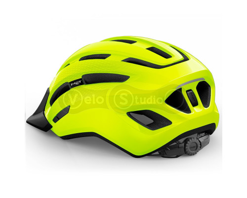 Вело шолом MET Downtown MIPS Fluo Yellow Glossy S/M (52-58 см)