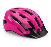 Вело шолом MET Downtown Pink Glossy S/M (52-58 см)