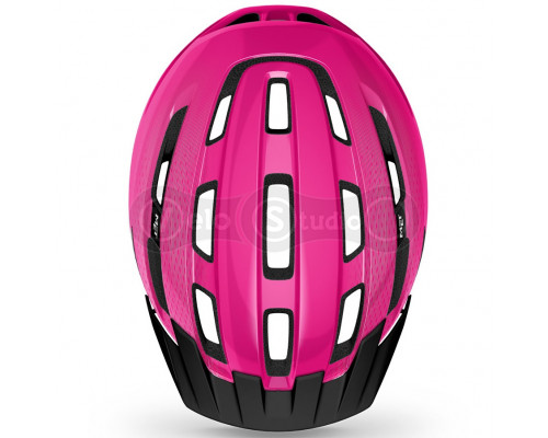 Вело шлем MET Downtown Pink Glossy S/M (52-58 см)