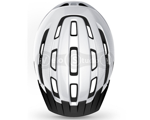 Вело шлем MET Downtown White Glossy M/L (58-61 см)