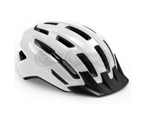 Вело шлем MET Downtown White Glossy M/L (58-61 см)