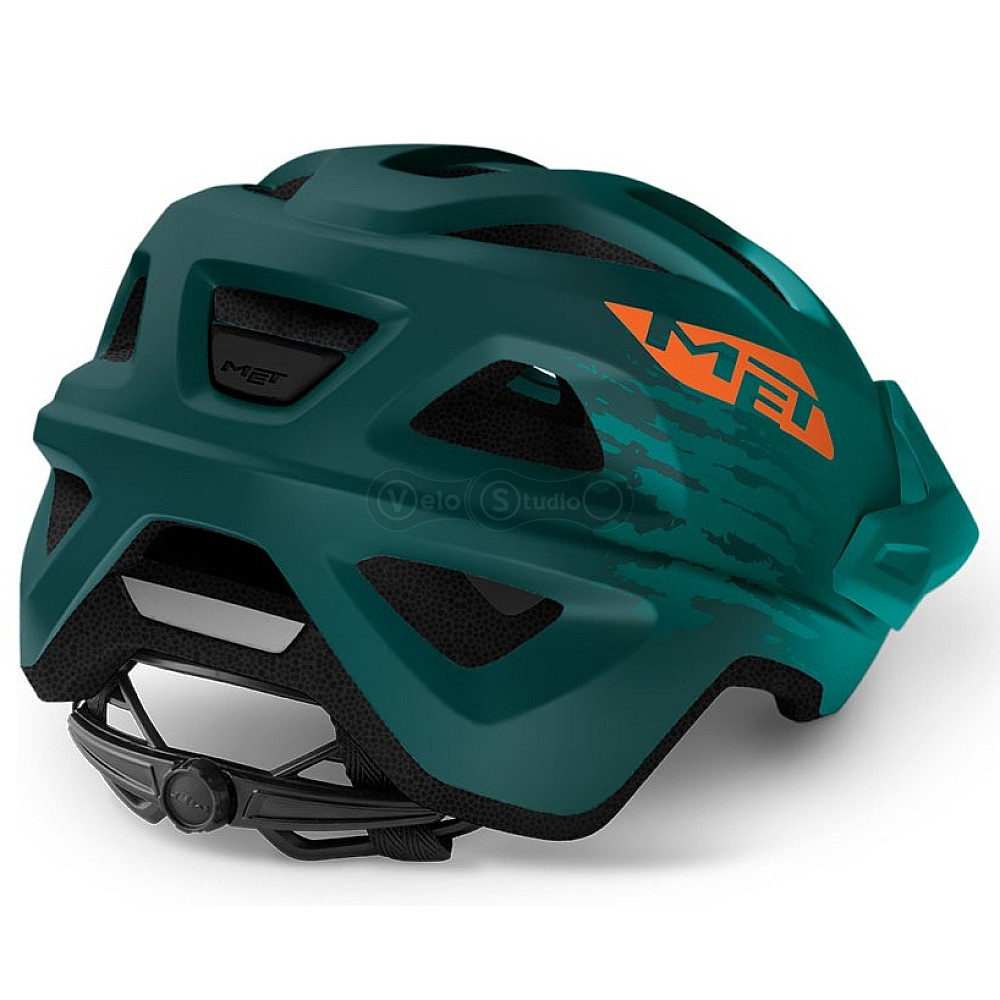 Вело шлем MET Echo Alpine Green Orange M (52-57 см)