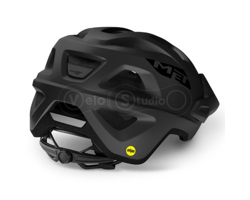 Вело шолом MET Echo MIPS Black M (52-57 см)