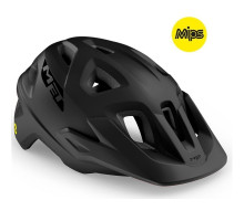 Вело шолом MET Echo MIPS Black M (52-57 см)