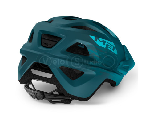 Вело шлем MET Echo Petrol Blue Matt M (52-57 см)