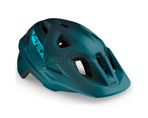Вело шлем MET Echo Petrol Blue Matt M (52-57 см)