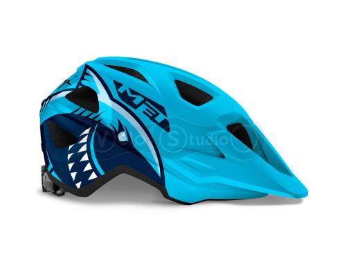 Вело шлем MET Eldar Blue Shark Matt UN (52-57 см)