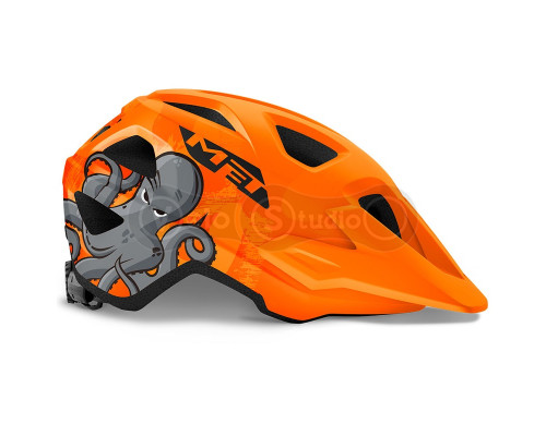 Вело шлем MET Eldar Orange Octopus Matt (52-57 см)