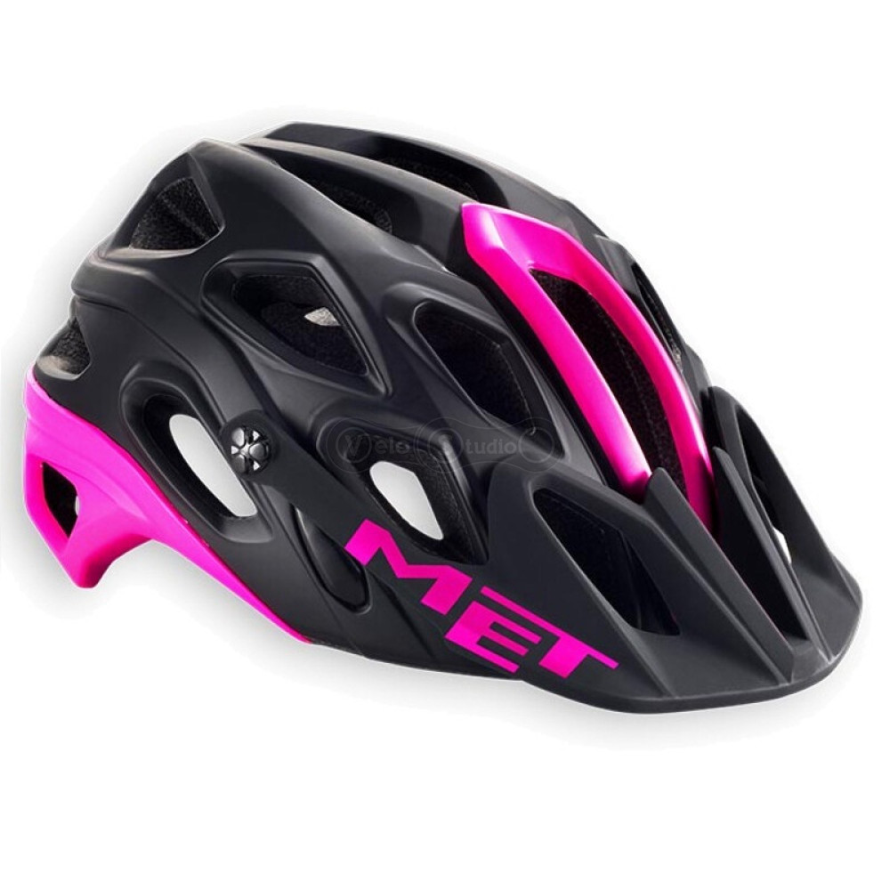 Вело шолом MET Lupo Black Fuchsia L (58-62 см)
