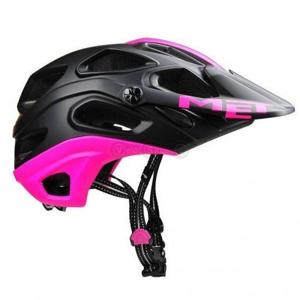 Вело шолом MET Lupo Black Fuchsia L (58-62 см)