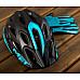 Вело шлем MET Lupo Black Light Blue M (54-58 см)