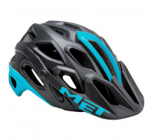 Вело шлем MET Lupo Black Light Blue M (54-58 см)