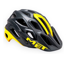 Вело шлем MET Lupo Black Yellow M (54-58 см)