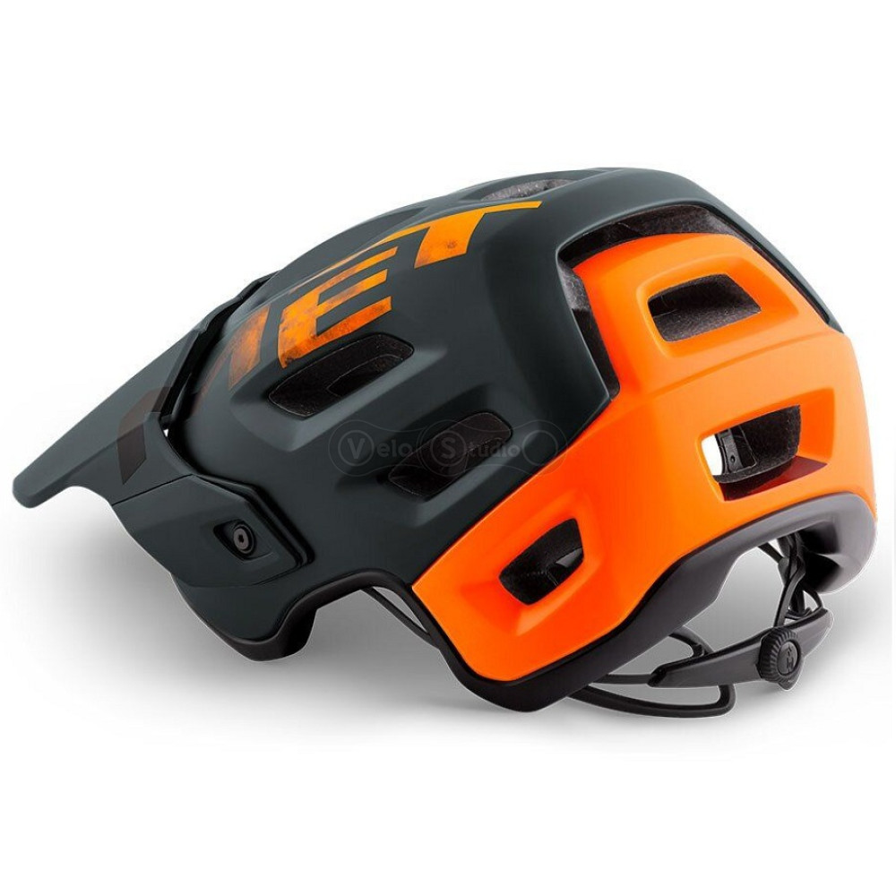 Вело шолом MET Roam Black Orange Matt S (52-56 см)