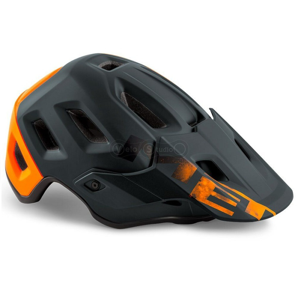 Вело шолом MET Roam Black Orange Matt S (52-56 см)