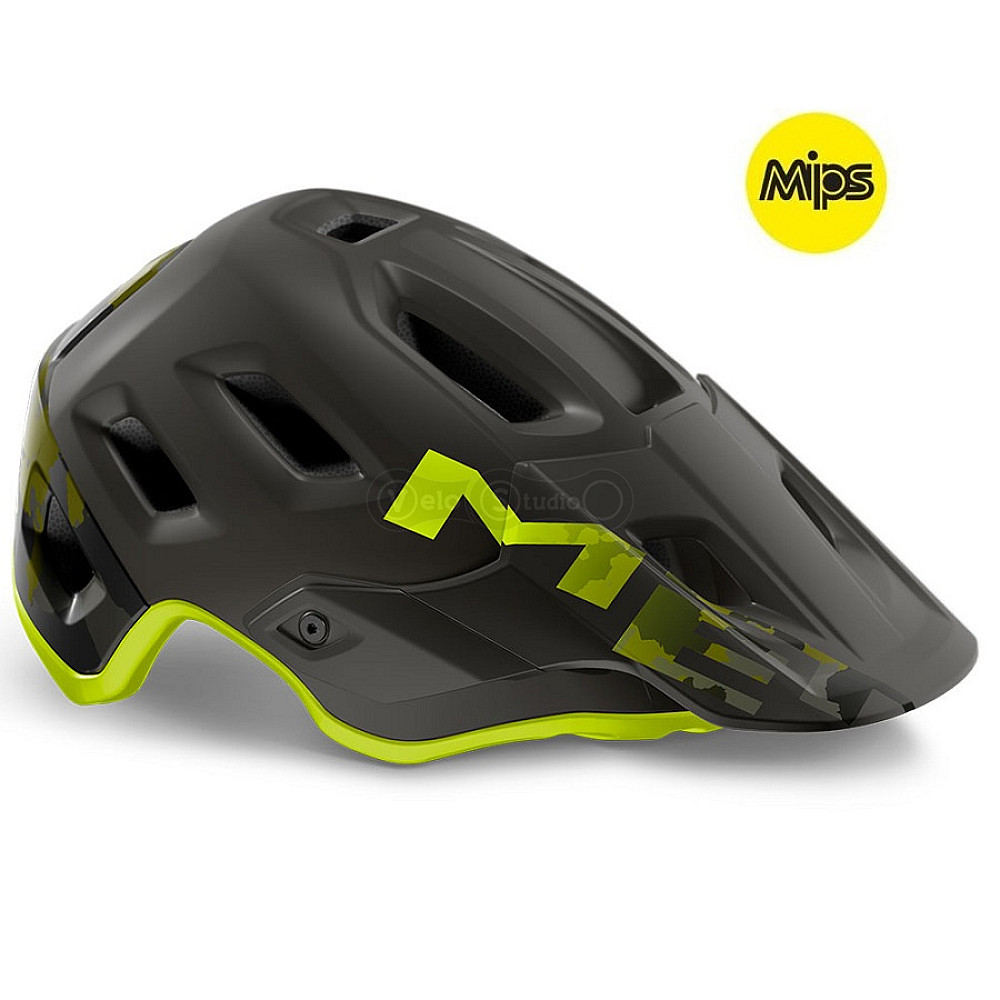 Вело шлем MET Roam MIPS Camo Lime Green S (52-56 см)