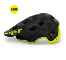 Вело шлем MET Terranova MIPS Camo Lime Green Matt L (58-61 см)