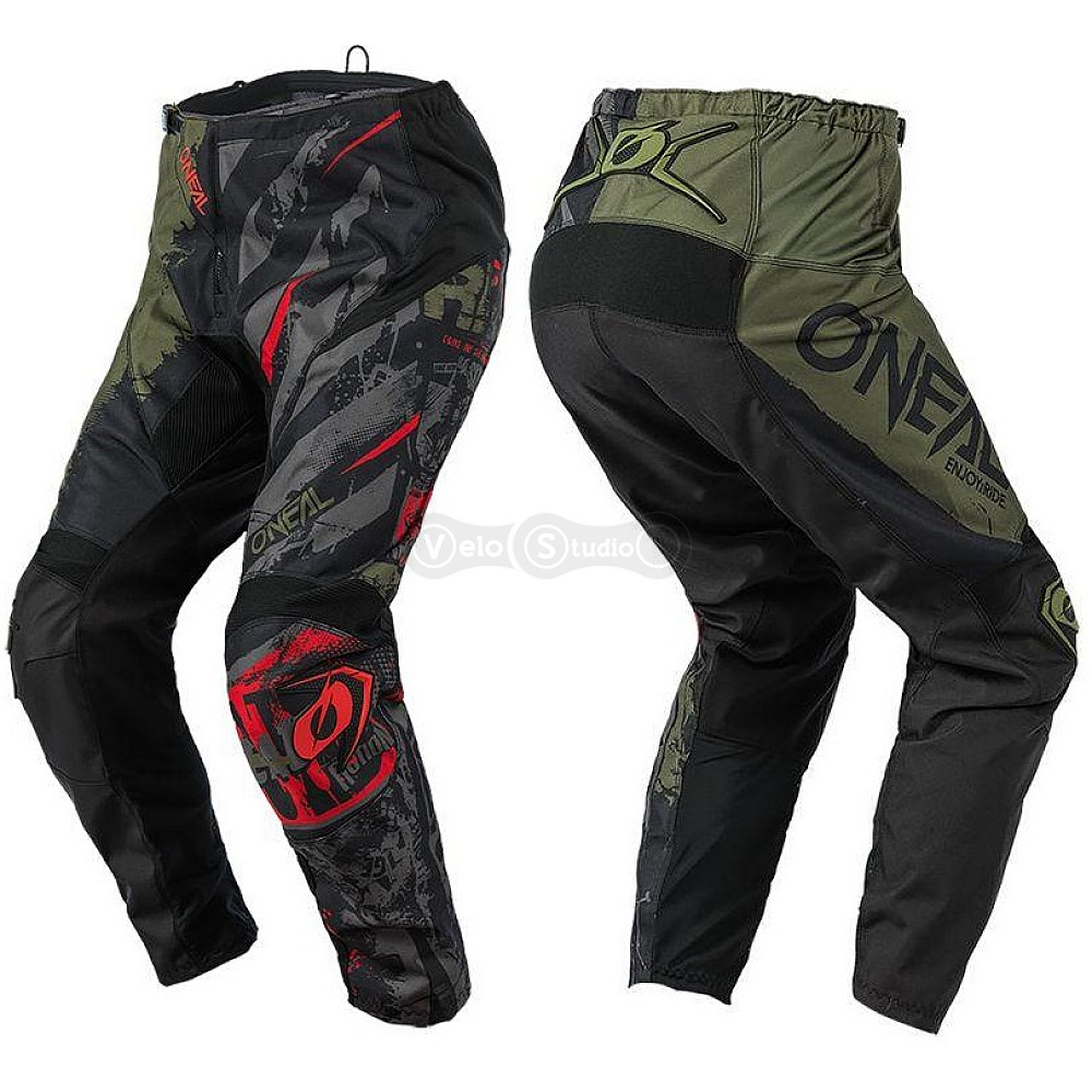 Мото штаны O`Neal Element Pants Ride Black Green размер 32