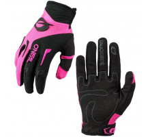 Женские вело перчатки O`Neal Element Black Pink размер M