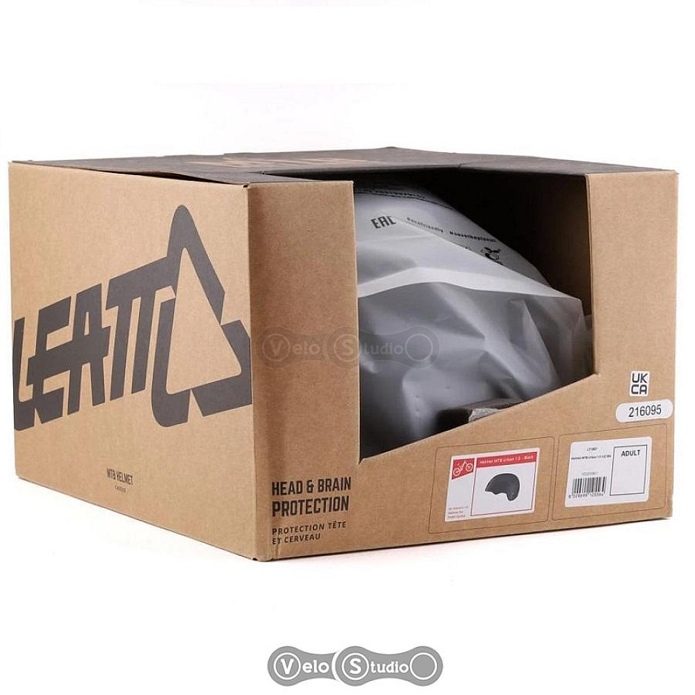 Вело шолом Leatt MTB 1.0 Urban V22 Black M (55-59 см)