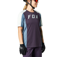 Джерсі FOX Defend Womens Jersey SS Dark Purple розмір XS