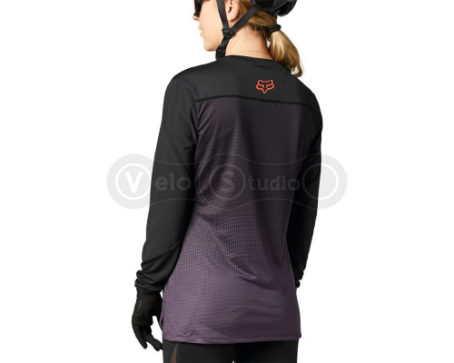 Джерсі FOX Flexair LS Womens Black Purple розмір S