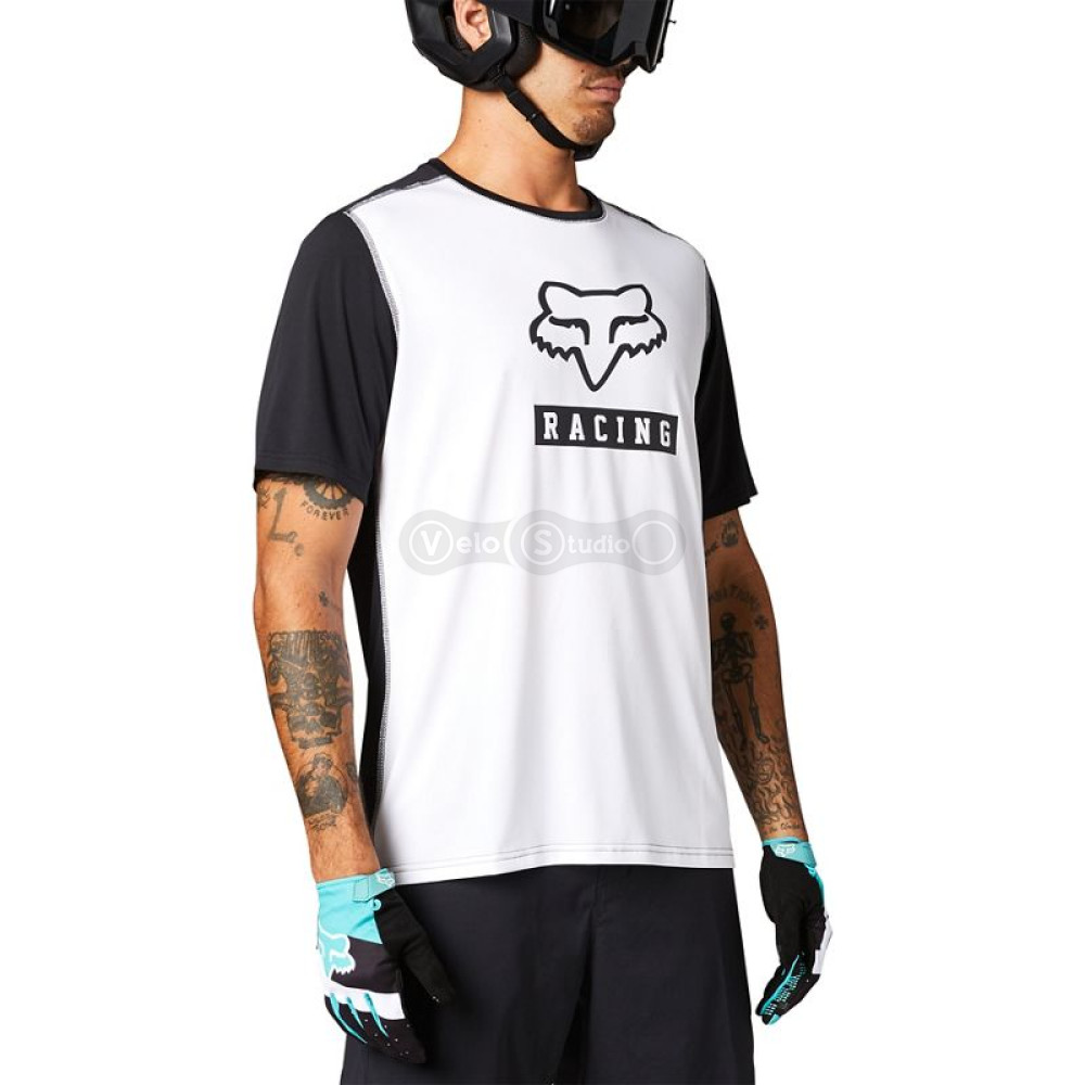 Джерсі FOX Ranger Block SS Jersey White розмір L
