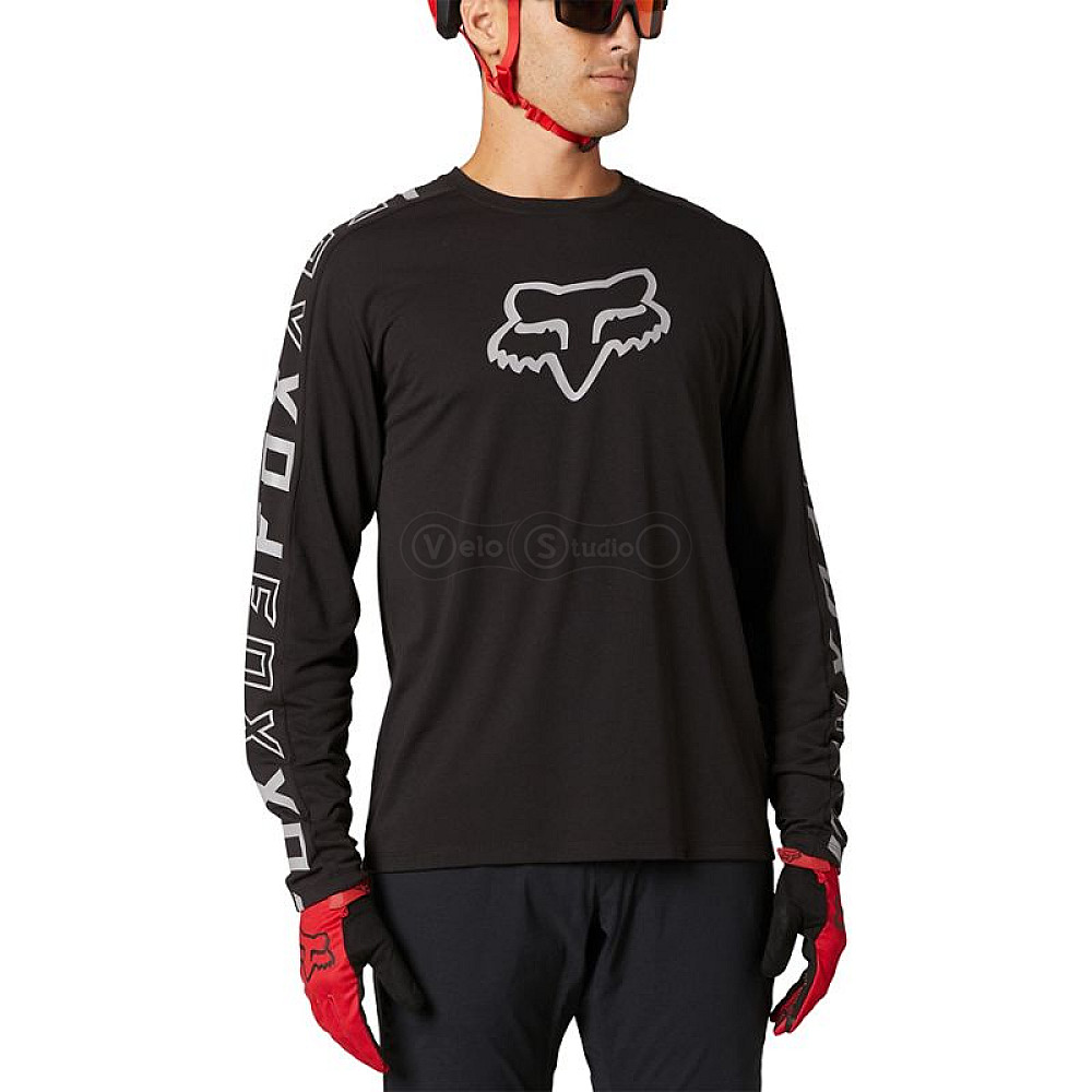Джерсі FOX Ranger Drirelease LS Jersey Black розмір L
