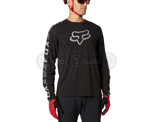 Джерсі FOX Ranger Drirelease LS Jersey Black розмір L